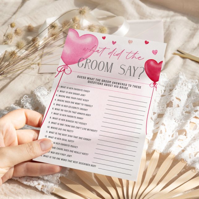 Menú Galentine es lo que el novio dijo juegos de novias (Subido por el creador)