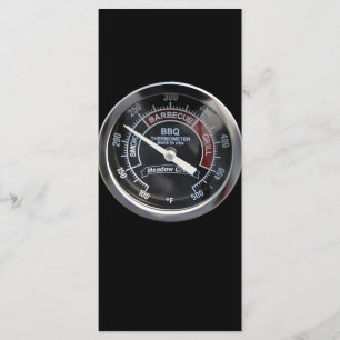 Menú Gálibo de temperatura de 225 grados para fumadores