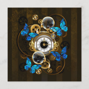 Menú Gases de vapor y mariposas azules