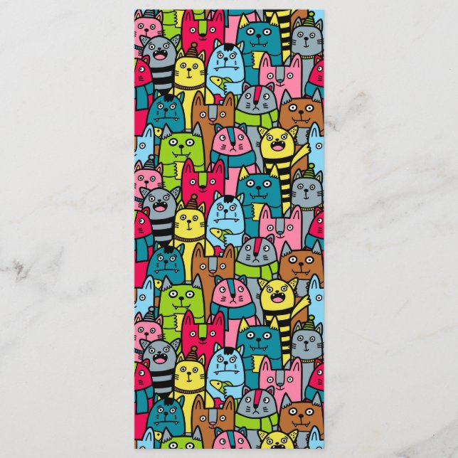 Menú Gatos y gatos (Anverso)