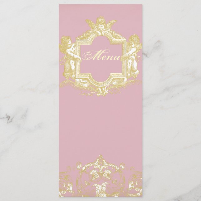 Menú Georgiana (Peony Pink) (Anverso)