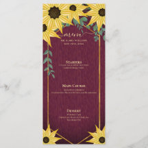 Girasol rústico eucalipto madera acuarela floral