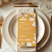 Groovy Mustard Boda Floral