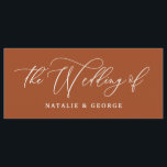 Menú Guión de terracota el boda del signo<br><div class="desc">La escritura de terracota el boda de la señal. Idea parte de un presupuesto,  boho plan de asientos bodas. Diseño moderno minimalista y elegante.</div>