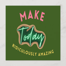 Menú Hacer que hoy sea ridículamente asombroso