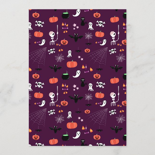 Menú Halloween (Anverso)