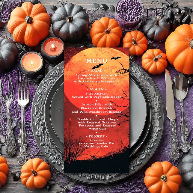 Menú Halloween Boda Aniversario (Subido por el creador)