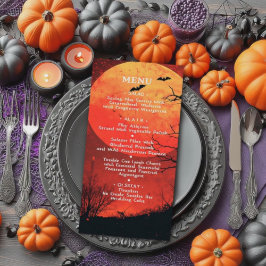 Menú Halloween Boda Aniversario