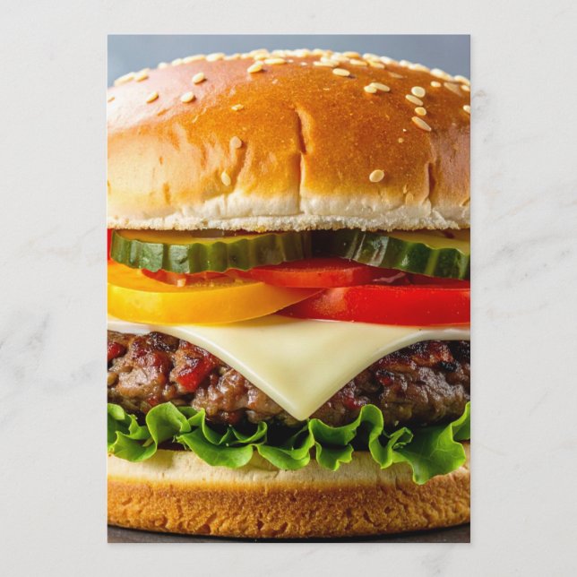 Menú hamburger (Anverso)