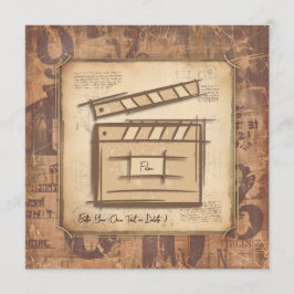 Menú Idea de regalo para cineasta, actor, director de c