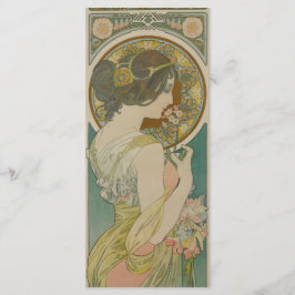 Menú Imagen de Alphonse Mucha (1899) Marcador