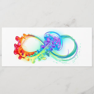 Menú Infinidad con las medusas del arcoiris