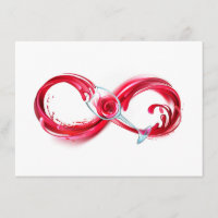 Infinity with Red Wine