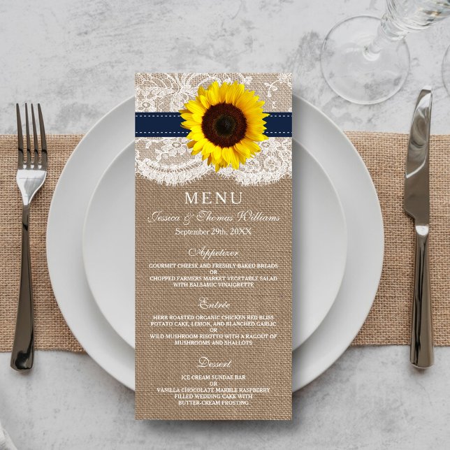 Menú La colección de Bodas de girasol ruso - Armada (Subido por el creador)