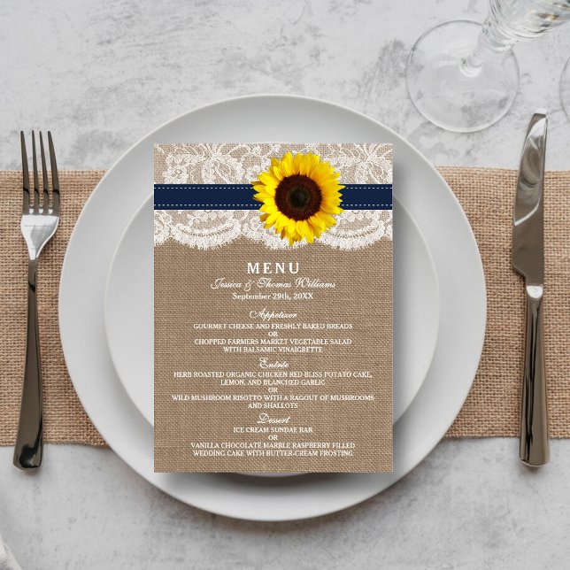 Menú La colección de Bodas de girasol ruso - Armada (Subido por el creador)