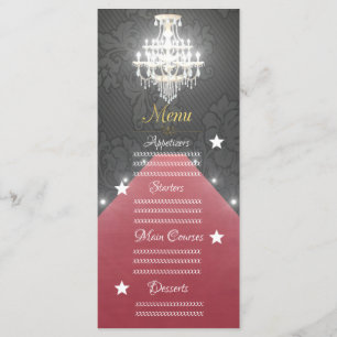 Menú Lámpara de araña