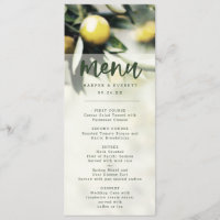 Lemon Grove | Moderna cena de verano amarilla y ve