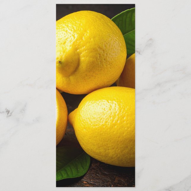 Menú lemons (Anverso)