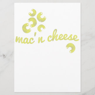 Menú Mac Cheese - Humor de Chef Divertido