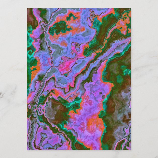 Menú Marble agrio (Anverso)