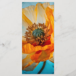 Menú Marcador de belleza naranja