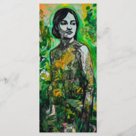 Menú Marcador de la dama de misterio