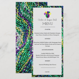 Menú Mardi Gras