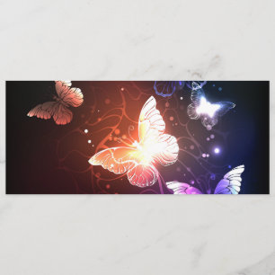 Menú Mariposas nocturnas brillantes