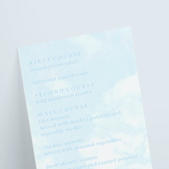 Menú Match Made In Heaven Wedding (Subido por el creador)