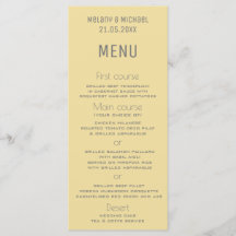 Mellow amarillo simple minimalista elegante