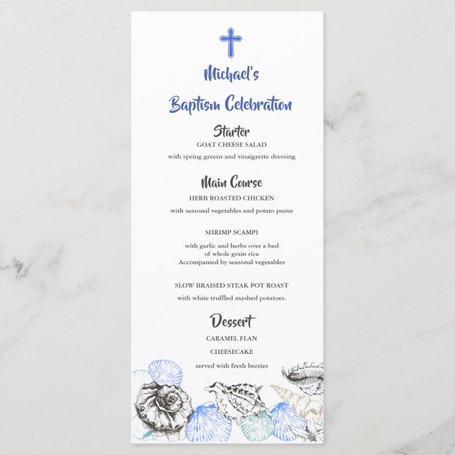 Menú Michael (Anverso)