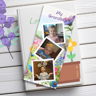 Menú Mis nietos grandes marcadores personalizados