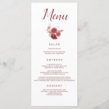 Moda Burgundy Floral