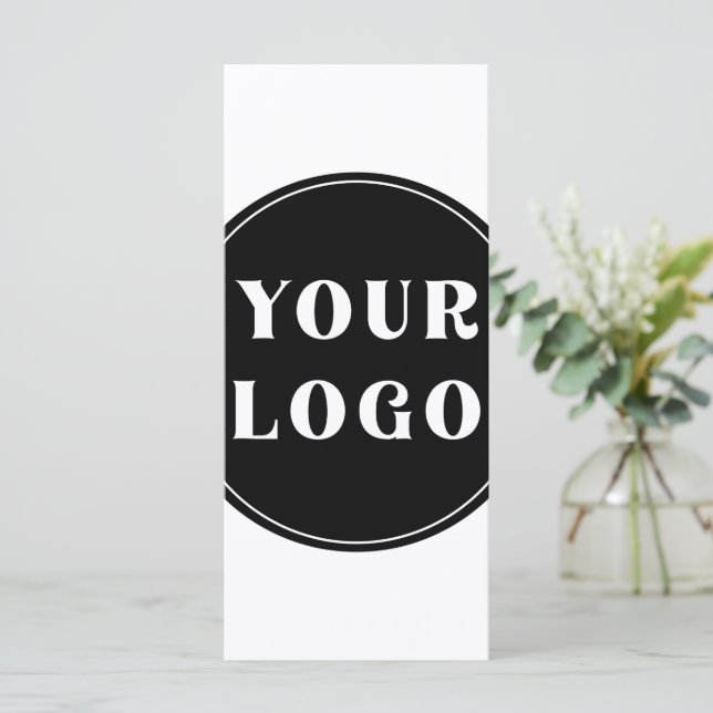 Menú Moderna, elegante, elegante y Personalizable (Anverso de pie)