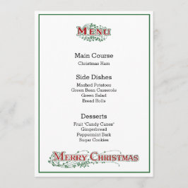 Menú navidades