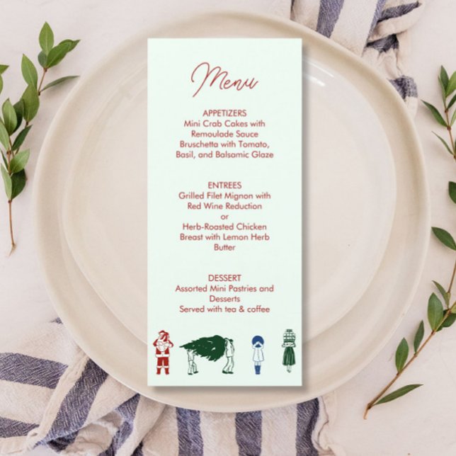 Menú Navidades de dibujo de Santa María (Subido por el creador)