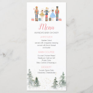 Menú Navidades desnudos Té de ducha de novia