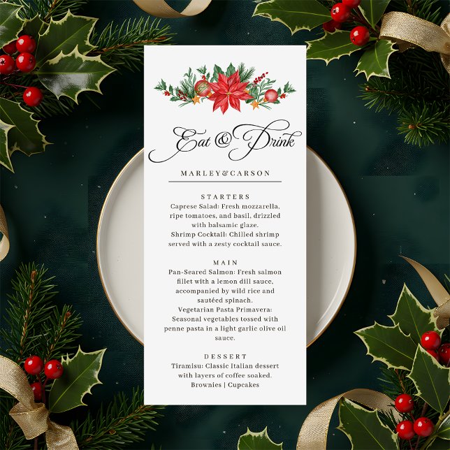 Menú Navidades Foliage Elegant Wedding (Subido por el creador)