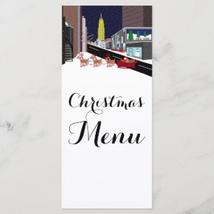 Menú Navidades Santa In New York