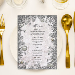 Menú Navidades Winter Wonderland Magical Boda