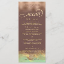 Neo menta canela rosa oro Relieve metalizado acuar