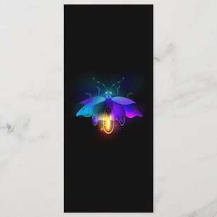 Menú Neon Firefly en negro