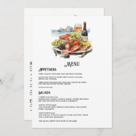 Menú Newport, Rhode Island Destination Wedding