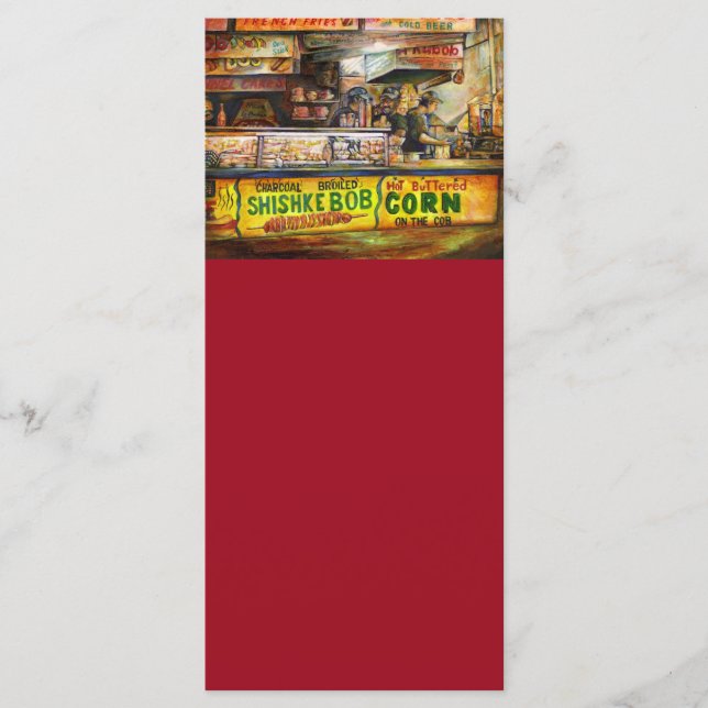 Menú No puedes competir con eso (Anverso)