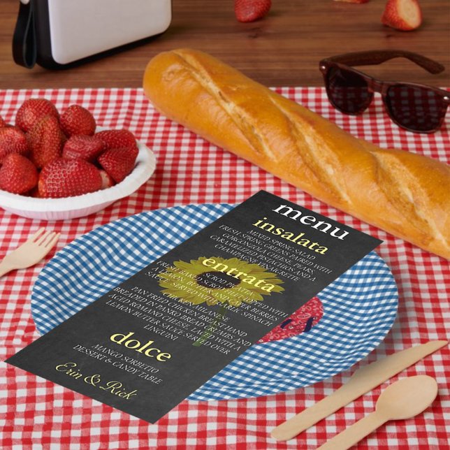 Menú Novia de otoño Fiesta de ducha de novia de girasol (Subido por el creador)