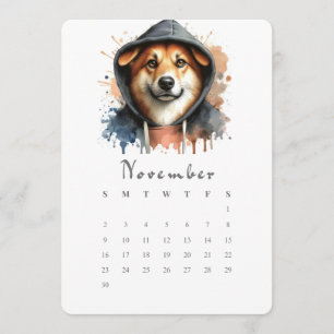 Menú Noviembre Naturaleza independiente Perro Splash Ar