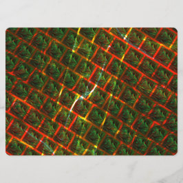 Menú 'Ojos verdes enmarcados', arañazos o cuadrícula ro