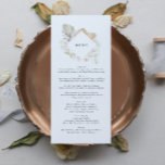 Menú Pampas Grass Tropical Jungle Floral Boda<br><div class="desc">menú delgado para coincidir con la colección *si desea más opciones de papel este diseño se puede transferir a un programa delgado *o para más ayuda póngase en contacto conmigo</div>