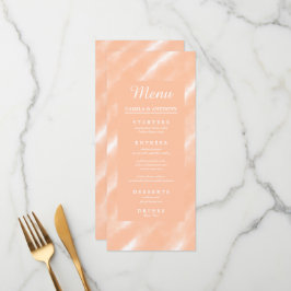 Menú Patrón abstracto de color de agua de color de colo