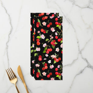 Menú Patrón de cerezas 2